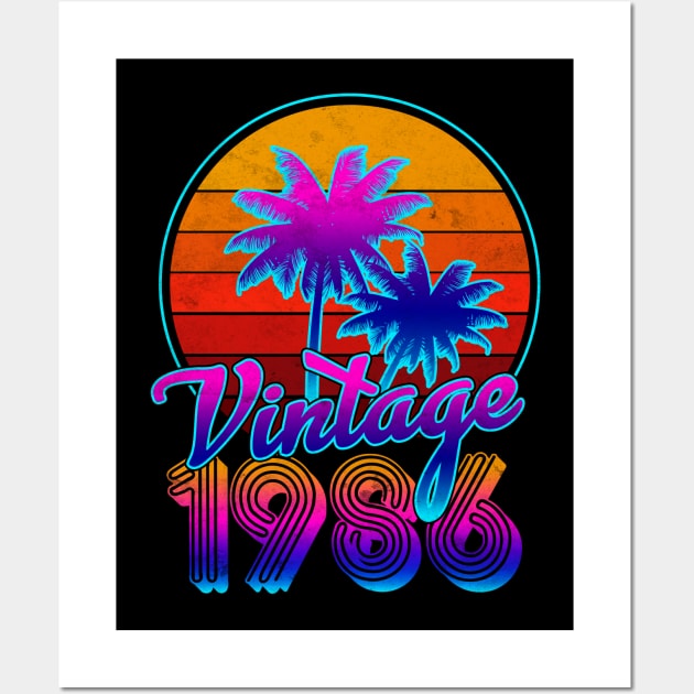 Vintage Classic 1986 Wall Art by franzaled